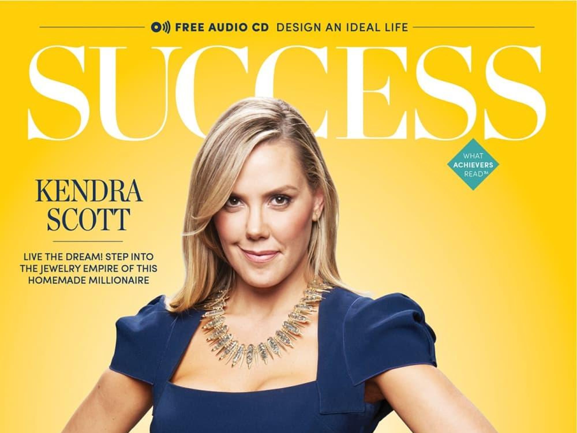 Kendra Scott on cover of Success magazine