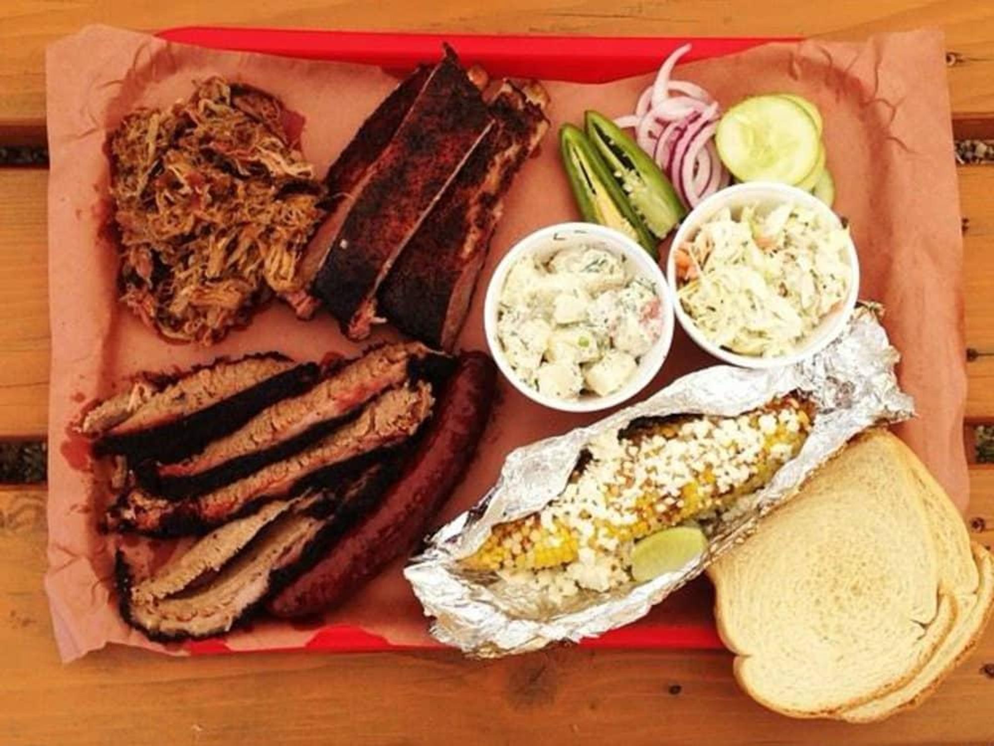 Kerlin BBQ Austin barbecue food truck meat sides