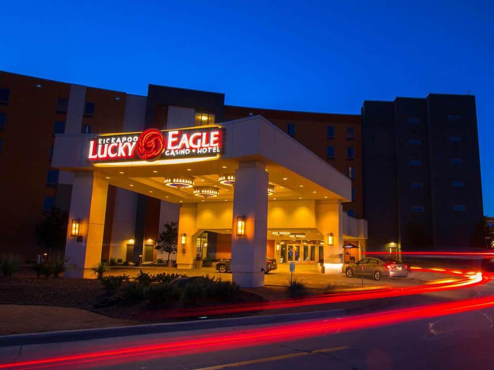 Kickapoo Lucky Eagle Casino exterior