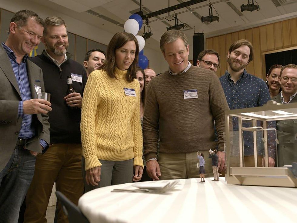 Kristen Wiig and Matt Damon in Downsizing