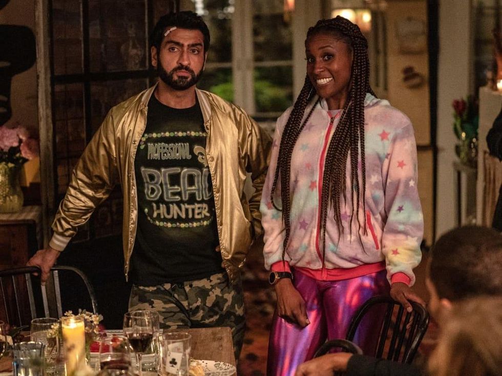 Kumail Nanjiani and Issa Rae in The Lovebirds