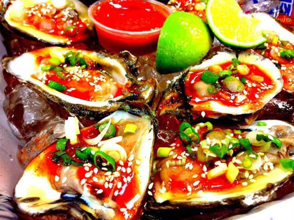 LA Crawfish San Antonio korean oysters