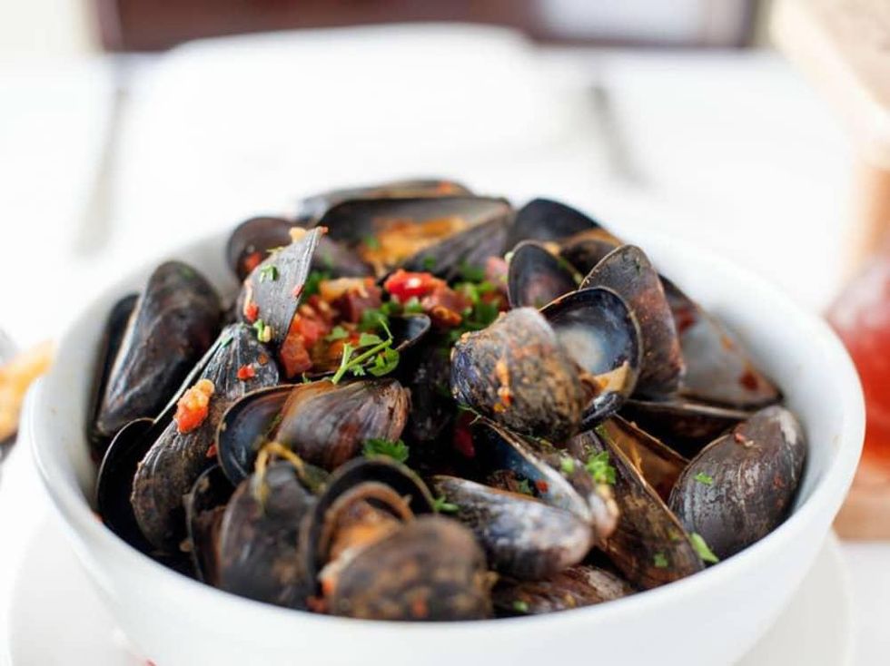 La Frite Belgian Bistro mussels