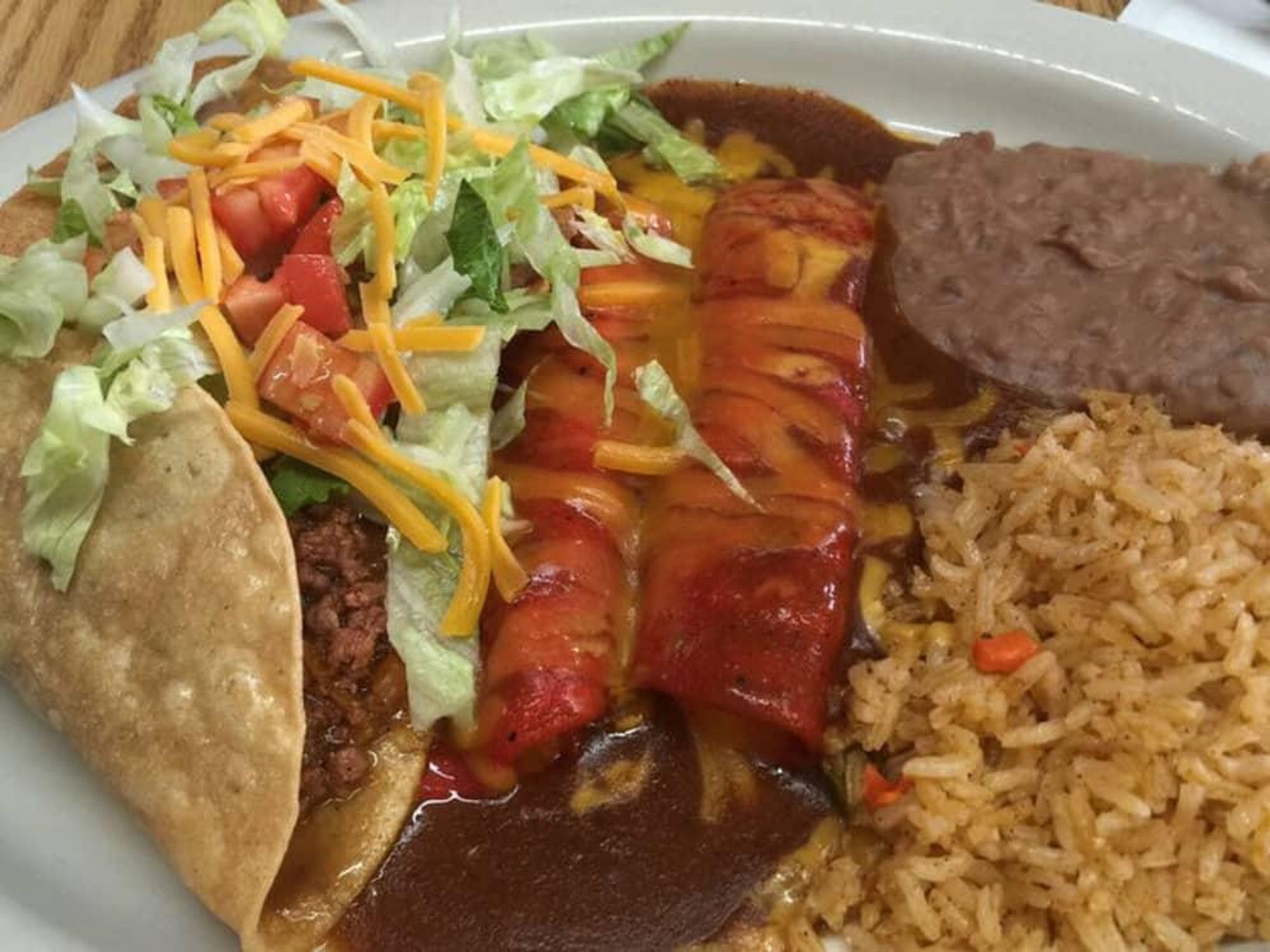 La Parilla Azteca Tex Mexican food