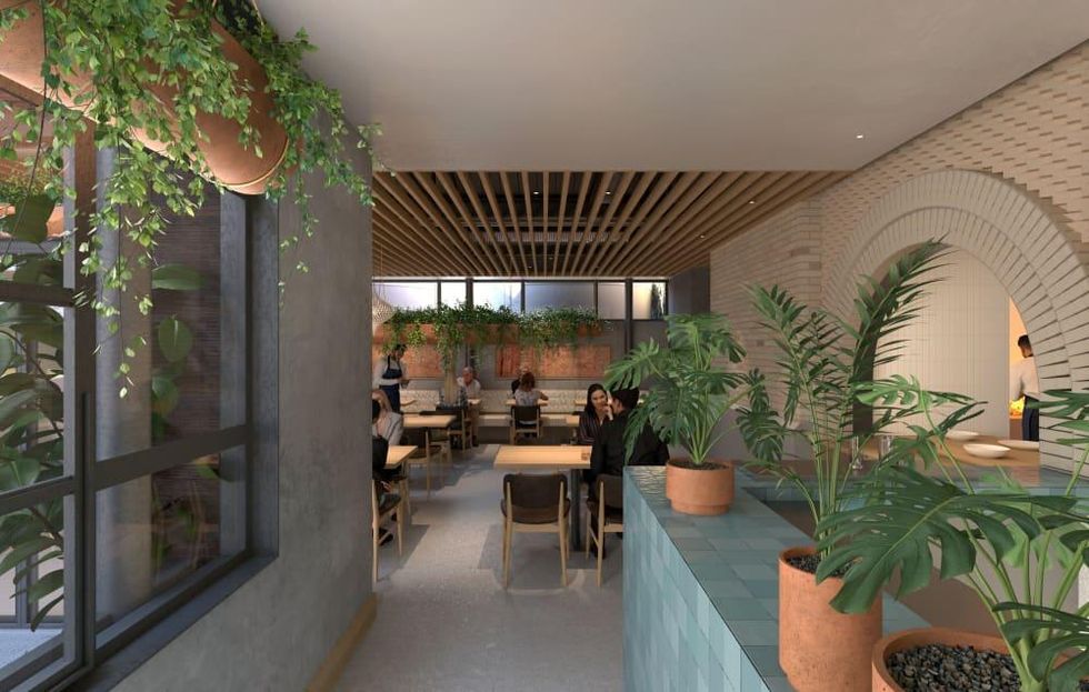 Ladino San Antonio interior rendering