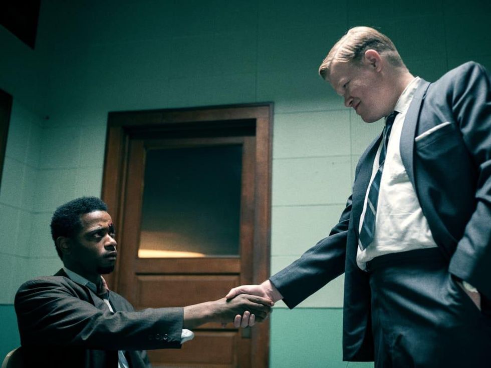 LaKeith Stanfield and Jesse Plemons in Judas and the Black Messiah