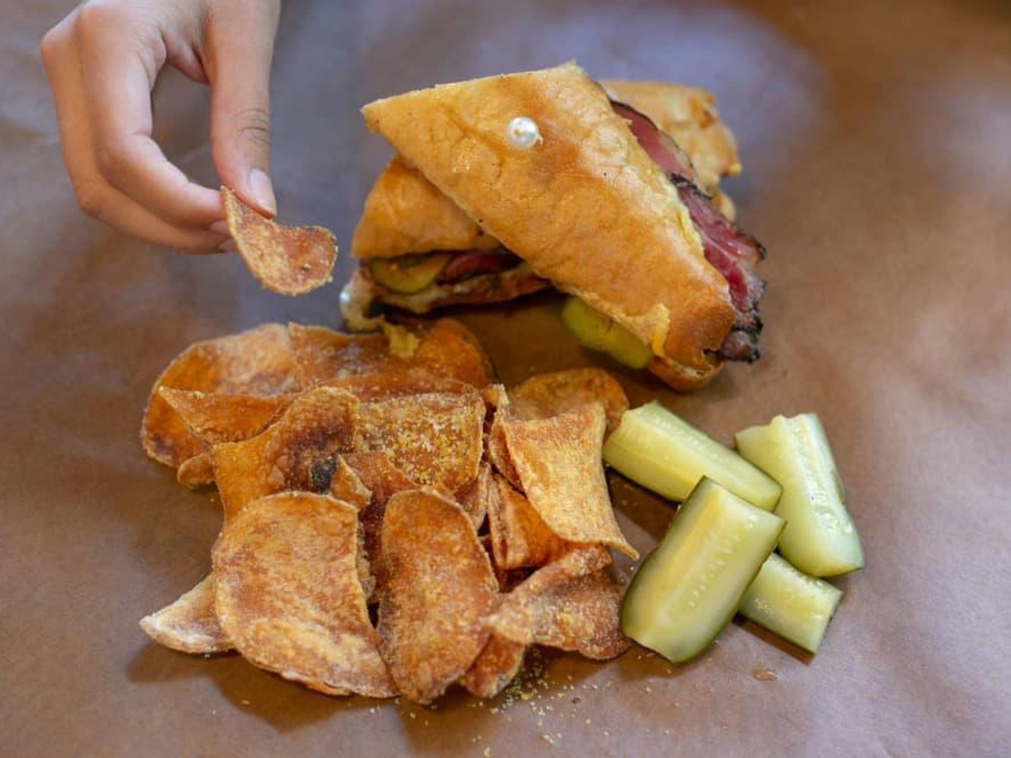 Larder San Antonio sandwich