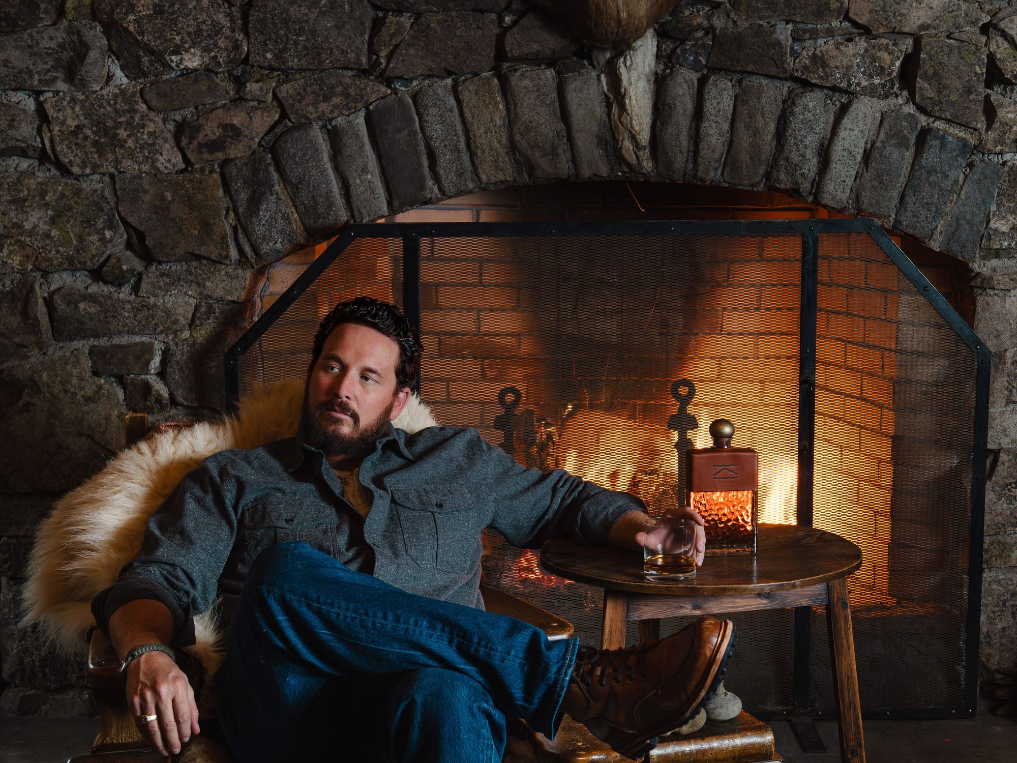 Lazy K Bar Whiskey, Cole Hauser