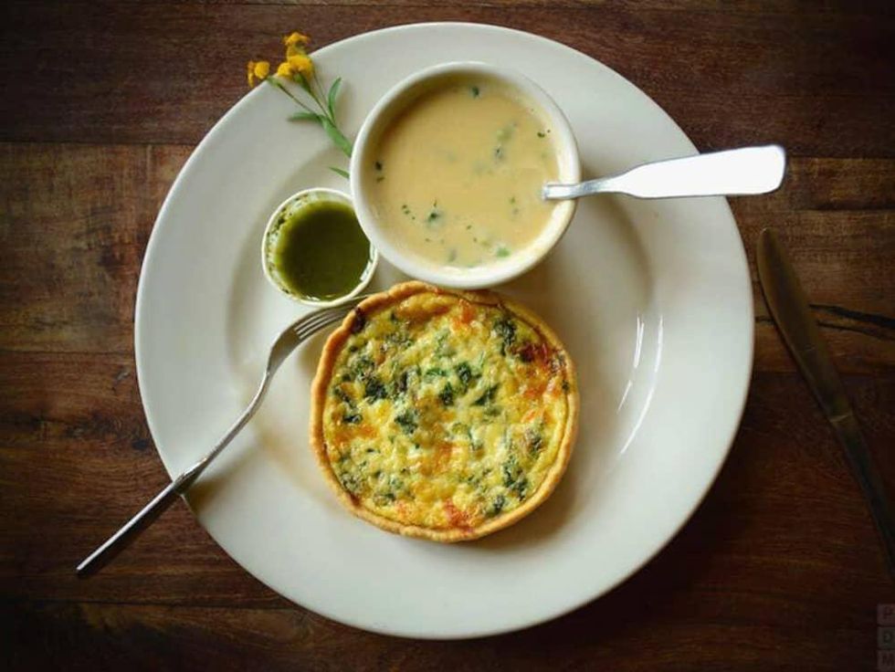 Liberty Bar San Antonio restaurant quiche soup special