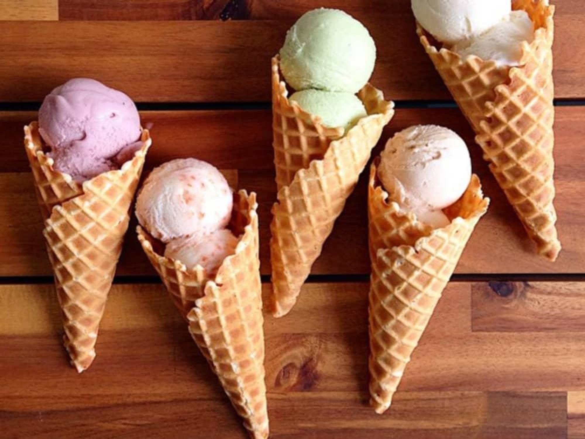 Lick Honest Ice Creams Scoops Cone