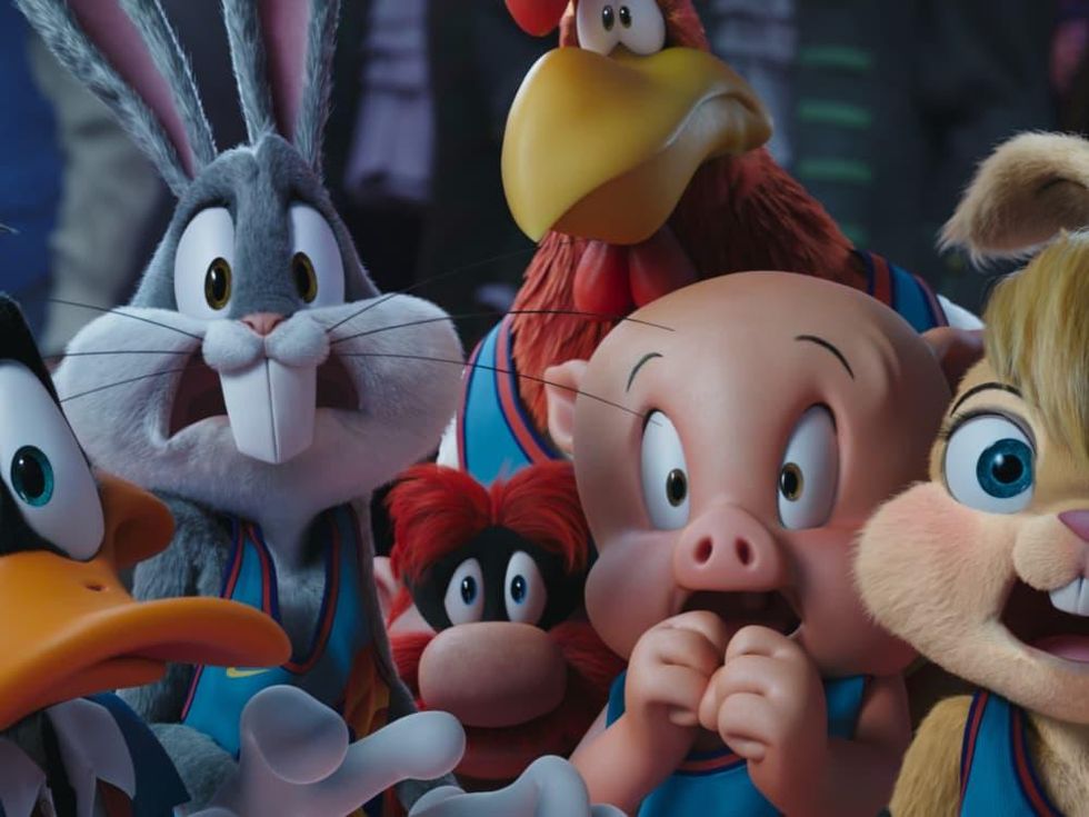 Looney Tunes characters in Space Jam: A New Legacy