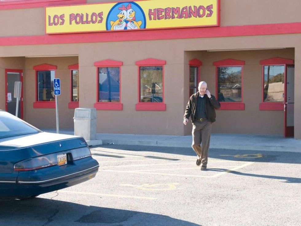Los Pollos Hermanos Breaking Bad Bryan Cranston Walter White