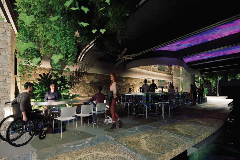 Lumo bar project River Walk