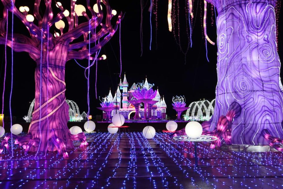 Magical Winter Lights holiday festival in La Marque, Texas