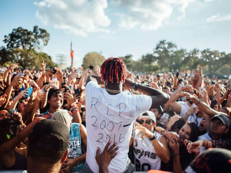 Mala Luna Music Festival 2016 San Antonio Lone Star Brewery Lil Yachty