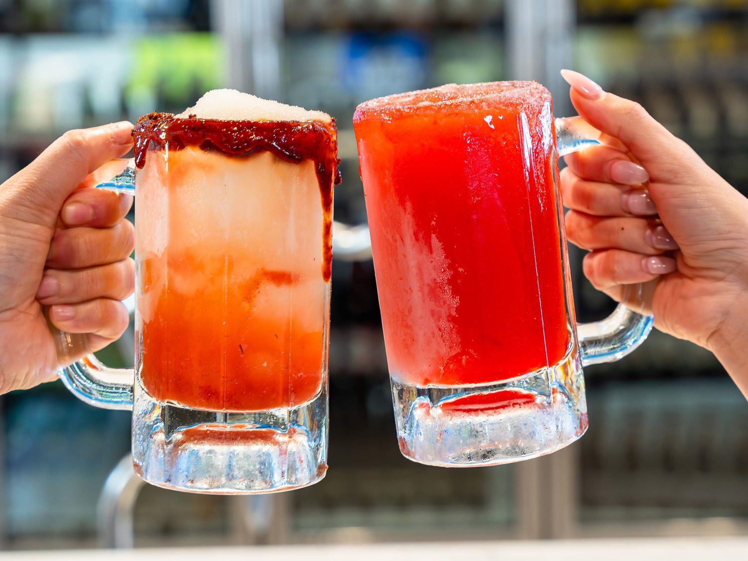 Mambo Seafood margaritas