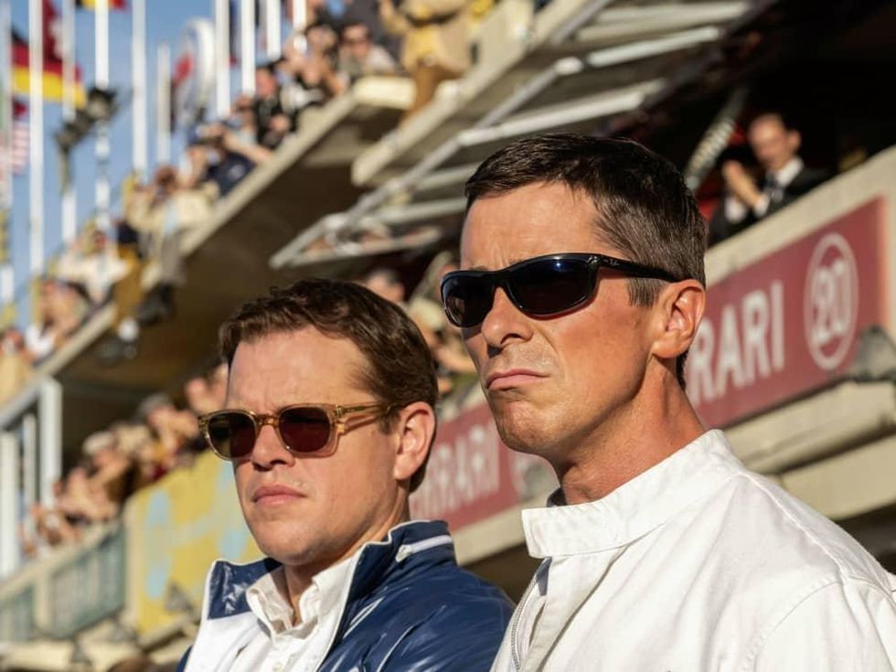Matt Damon and Christian Bale in Ford v Ferrari