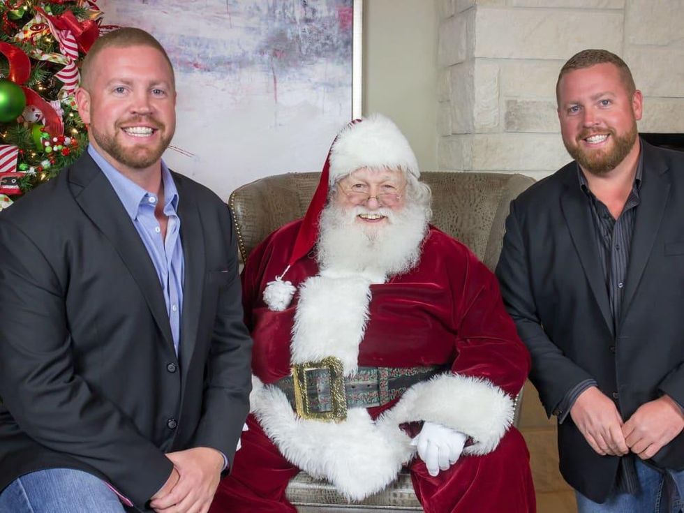 Matt Hollaway, Santa, Patrick Hollaway