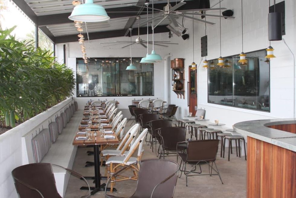 Maverick Texas Brasserie San Antonio patio