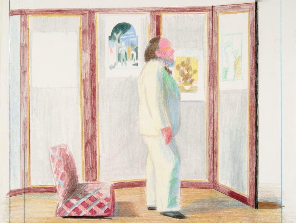 McNay Art Museum presents "Hockney to Warhol: Contemporary Drawings from the Collection"