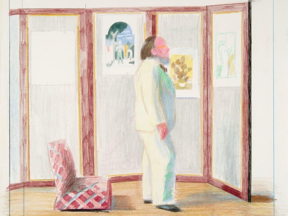 McNay Art Museum presents "Hockney to Warhol: Contemporary Drawings from the Collection"