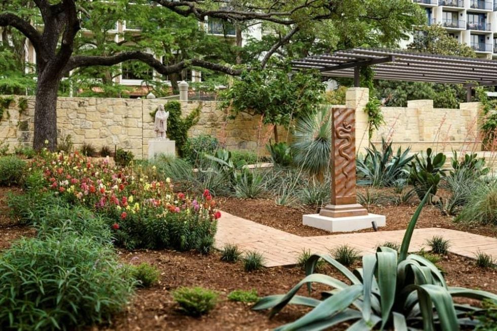 McNutt Sculpture Garden at Briscoe Museum in San Antonio