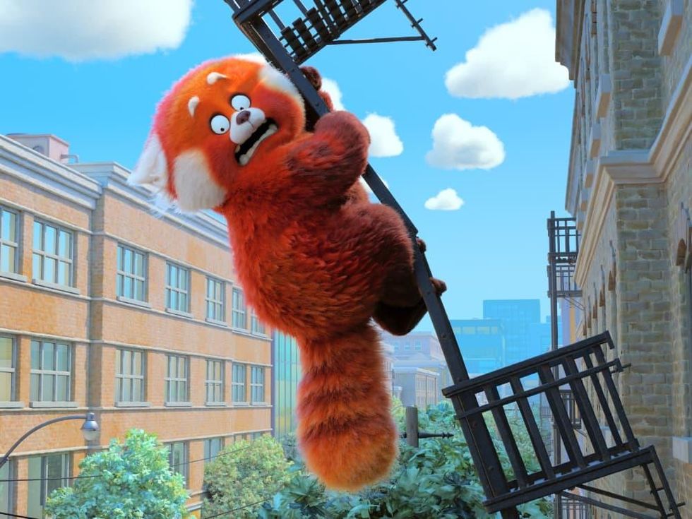 Mei as red panda in Turning Red