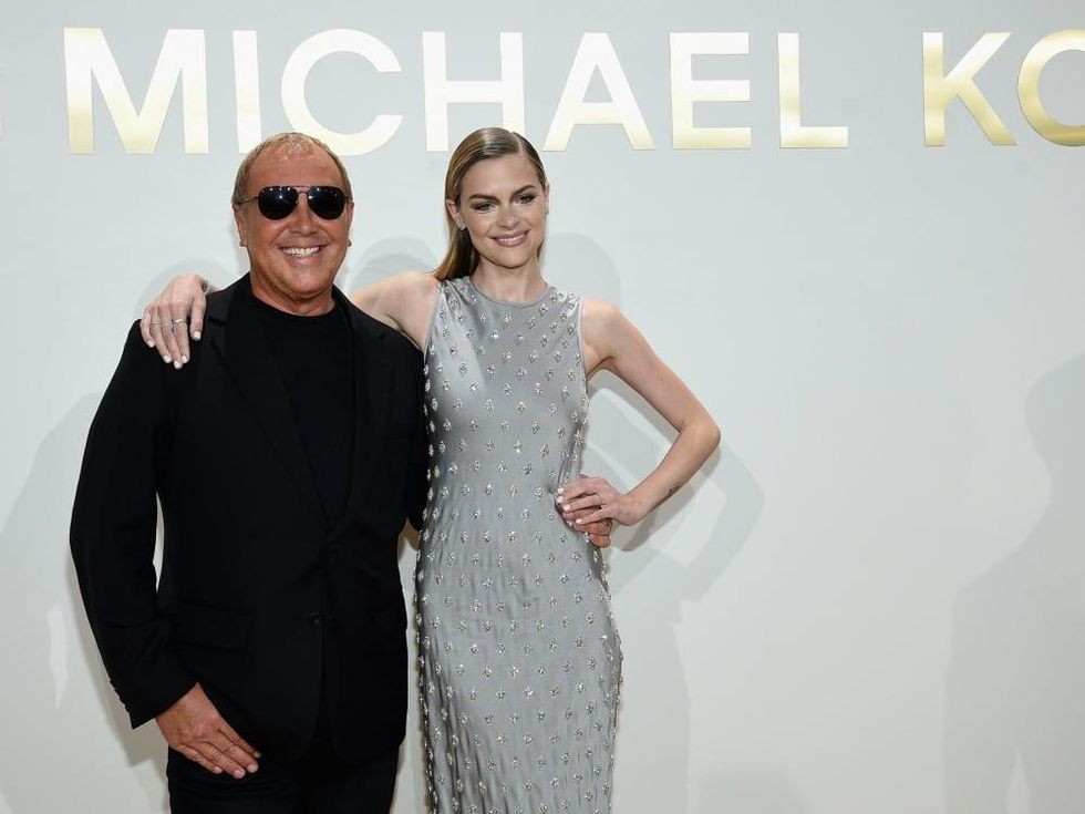 Michael Kors and Jaime King at launch of Michael Kors Gold fragrance