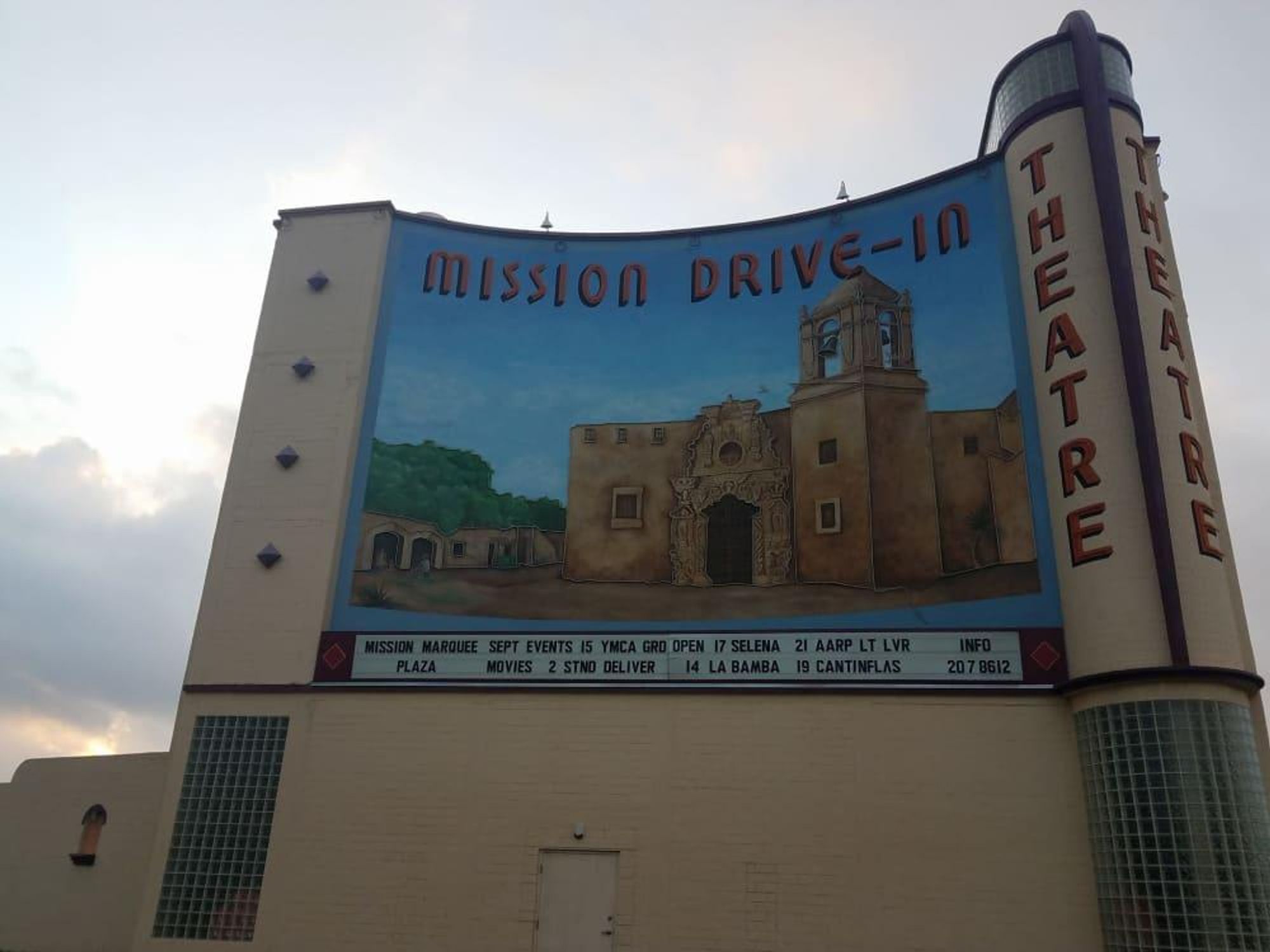 Mission Marquee Plaza Drive in outdoor movie series
