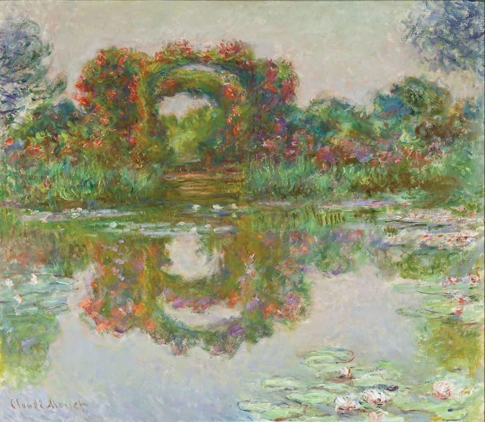 Monet, Flowering Arches Giverny