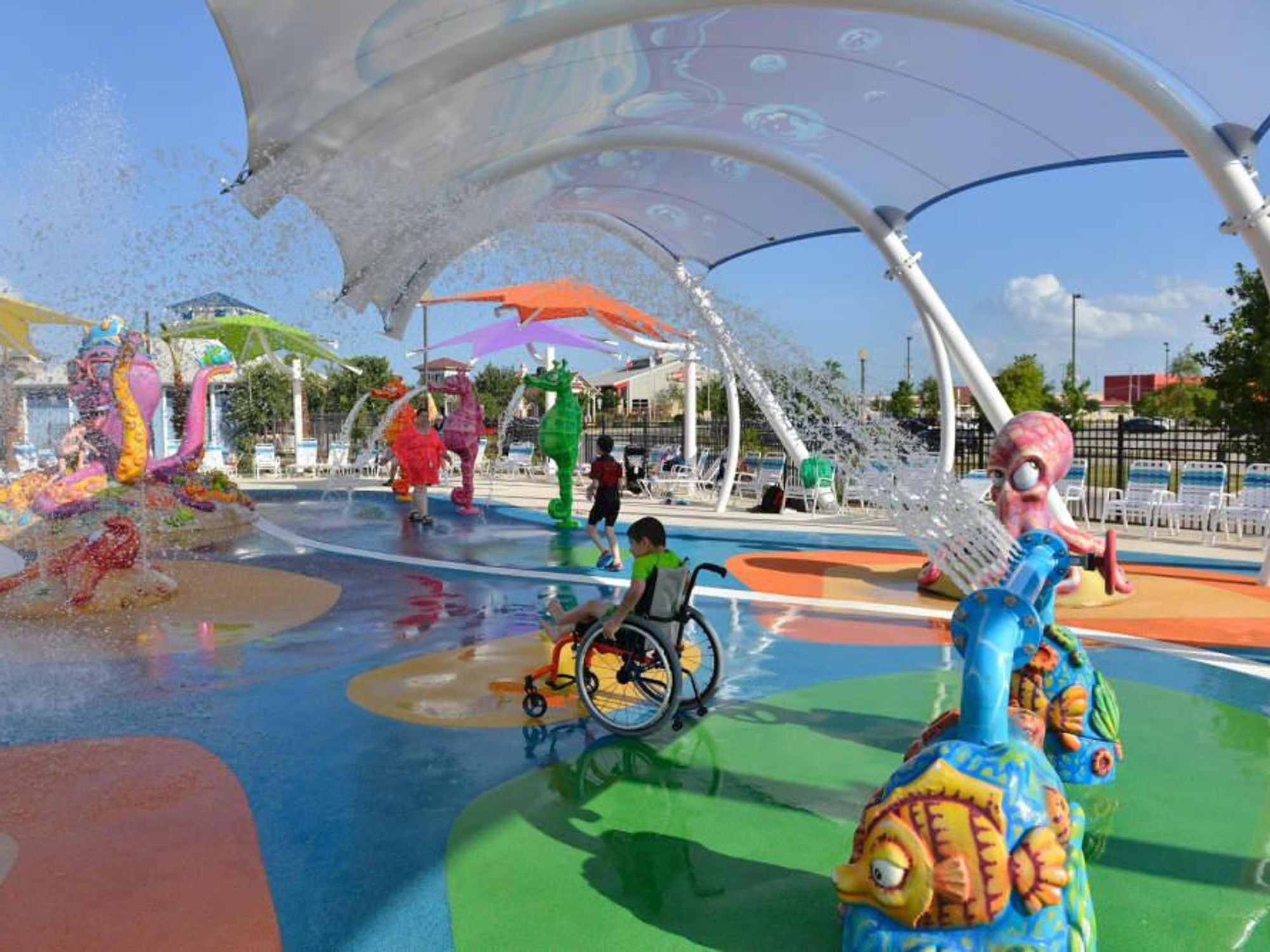 Morgan's Inspiration Island water park San Antonio