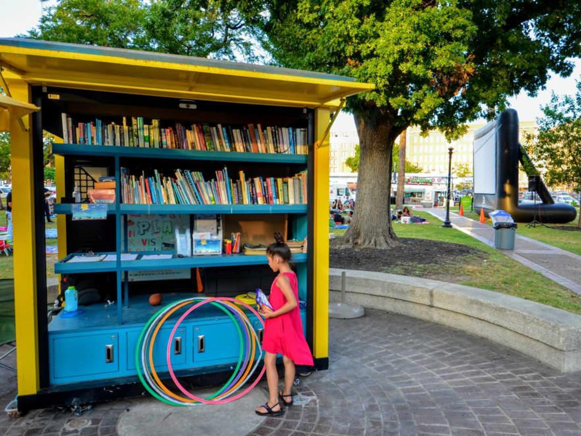 Movies by Moonlight at Travis Park
