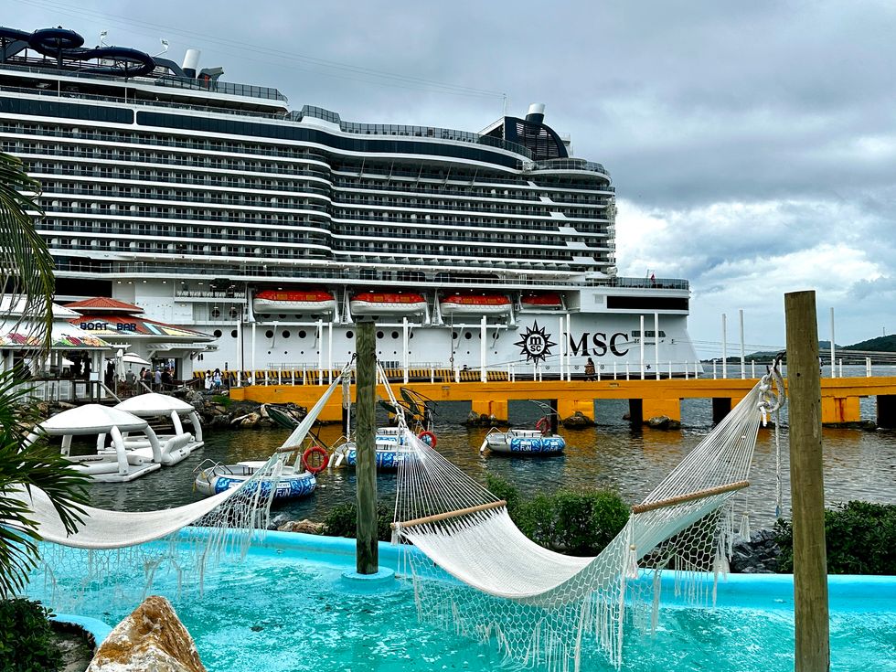 MSC Seascape cruise Roat\u00e1n honduras