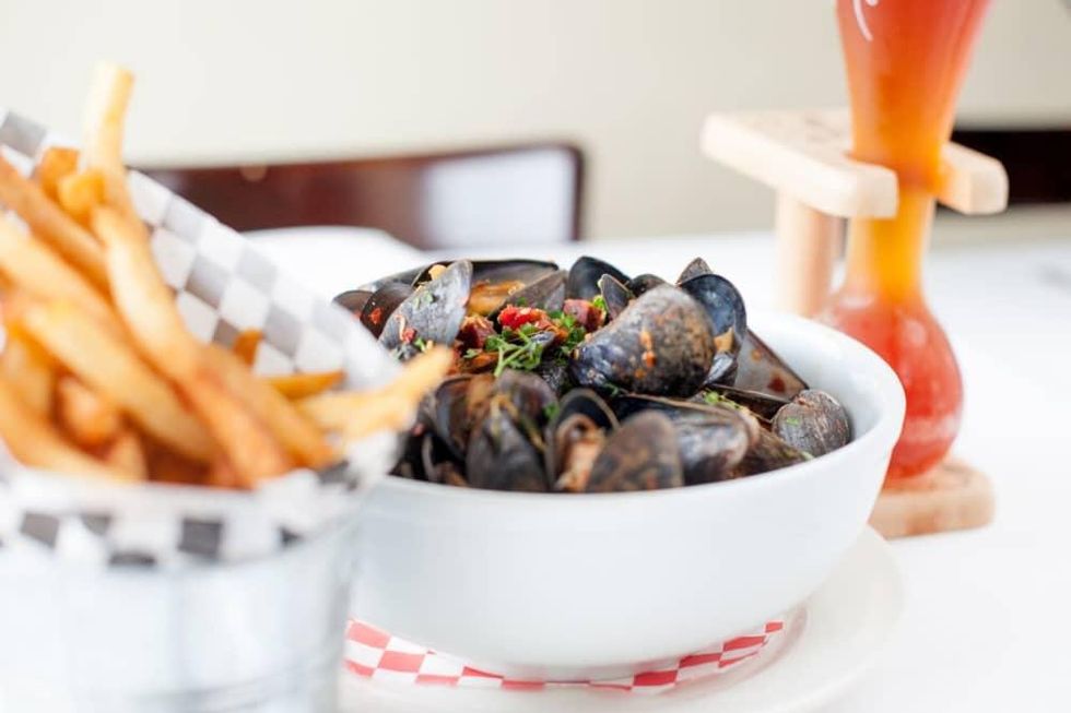 mussels La Frite Belgian Bistro San Antonio