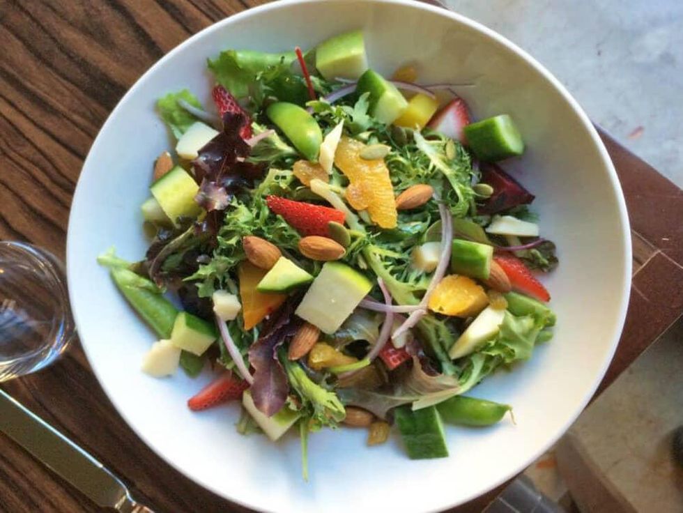 Nao Latin Gastro Bar San Antonio restaurant salad bowl