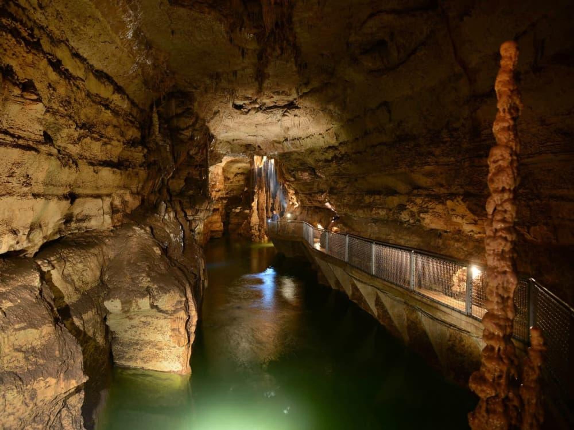Natural Bridge Caverns Discovery Aquifer Tour Glen Rose Aquifer 2013