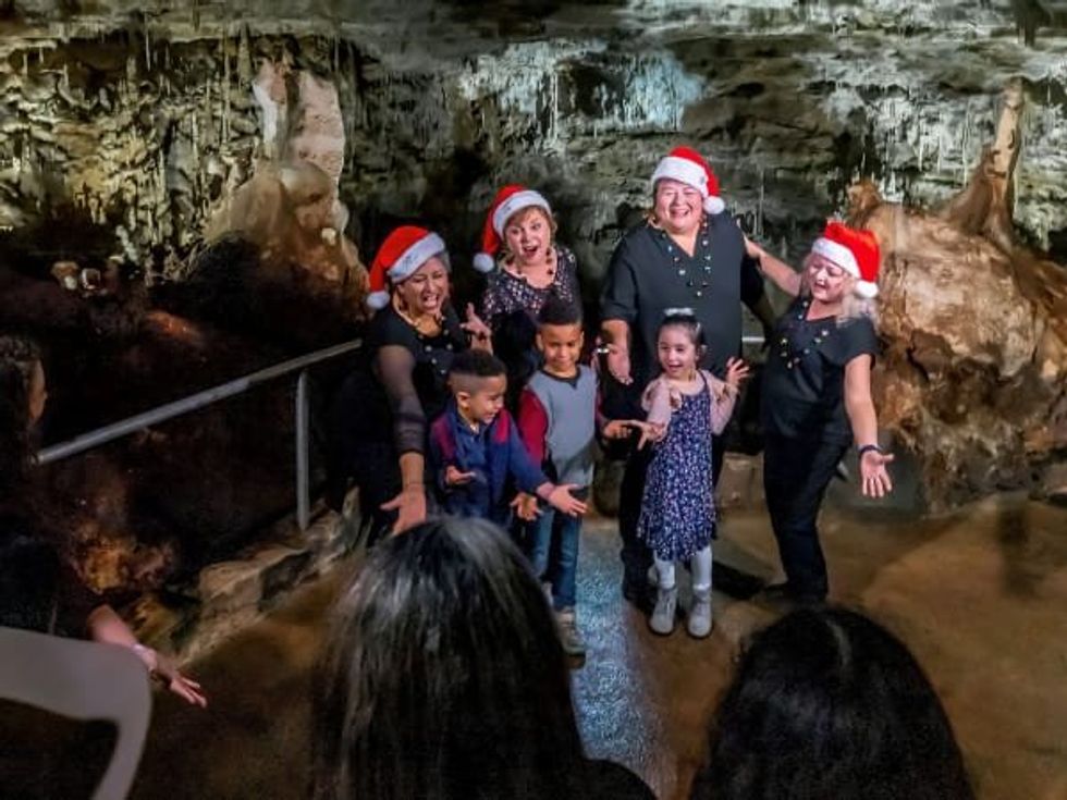 Natural Bridge Caverns presents Christmas at the Caverns