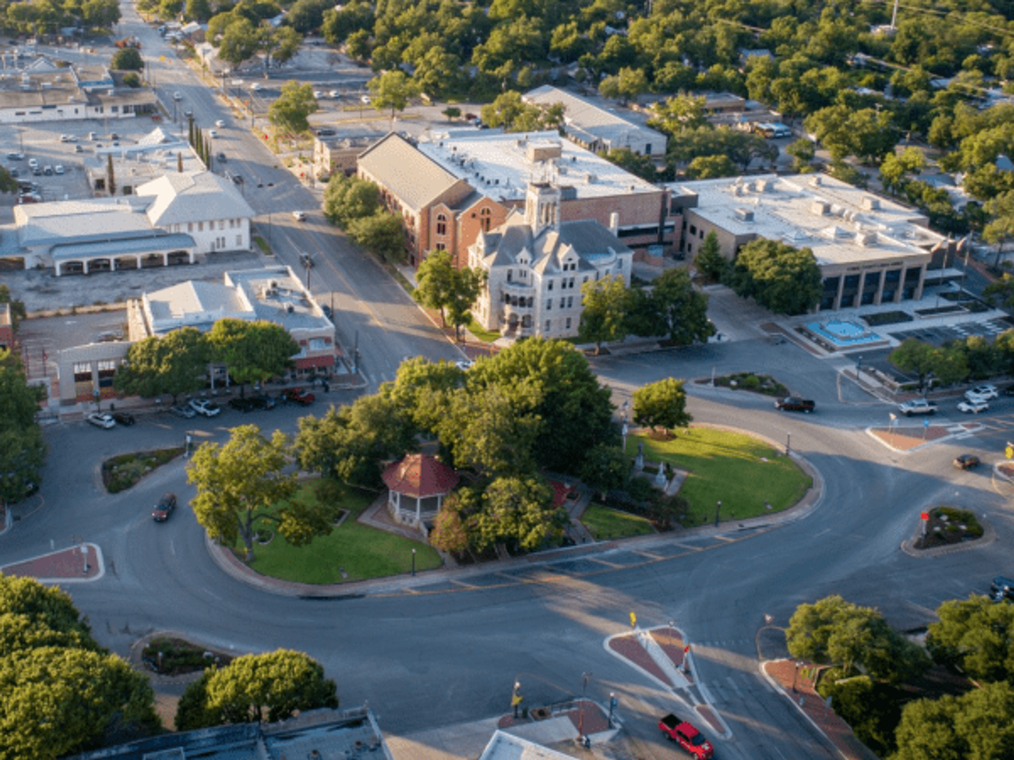 New Braunfels aerial