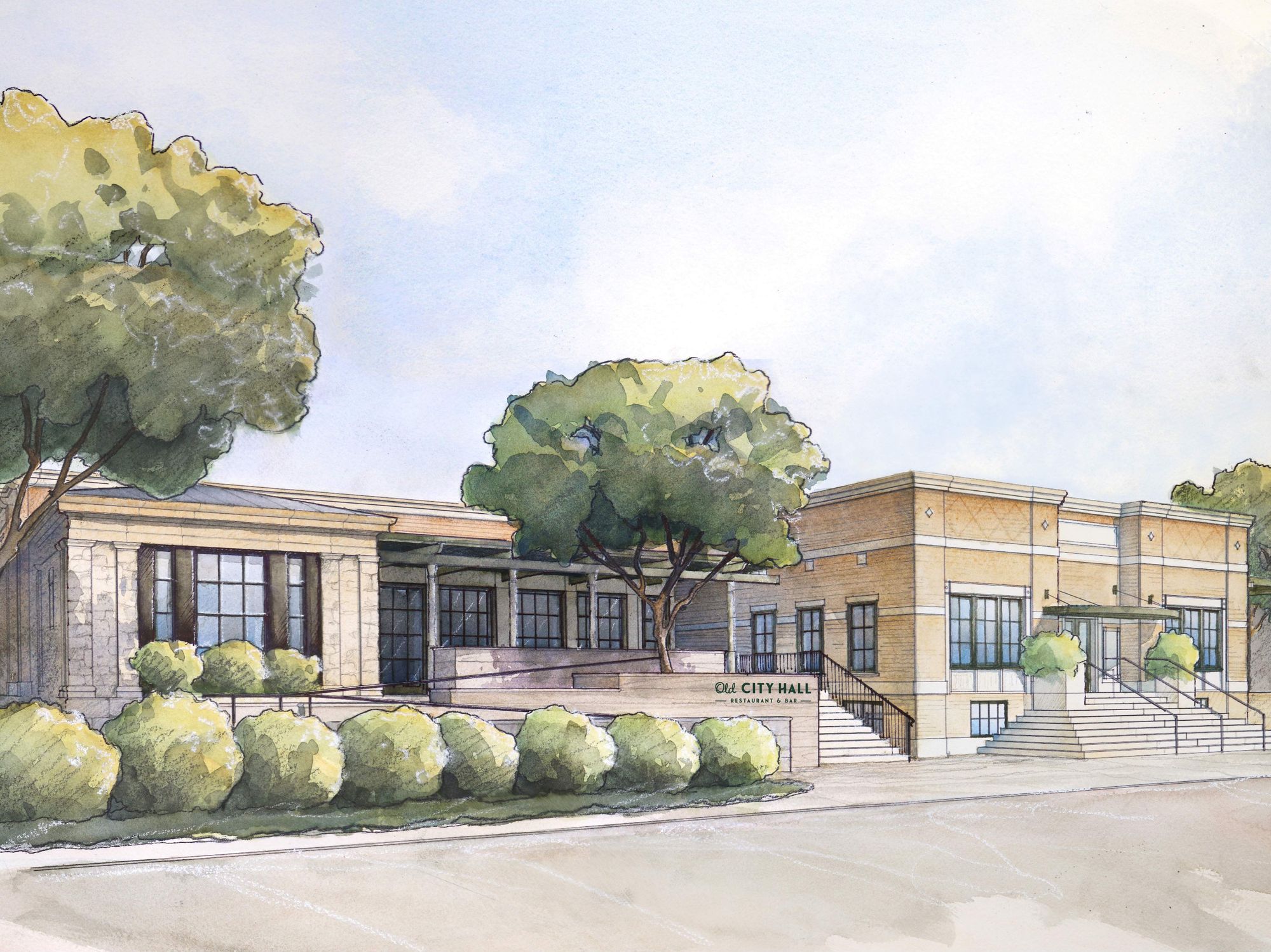 New Braunfels Old City Hall Restaurant