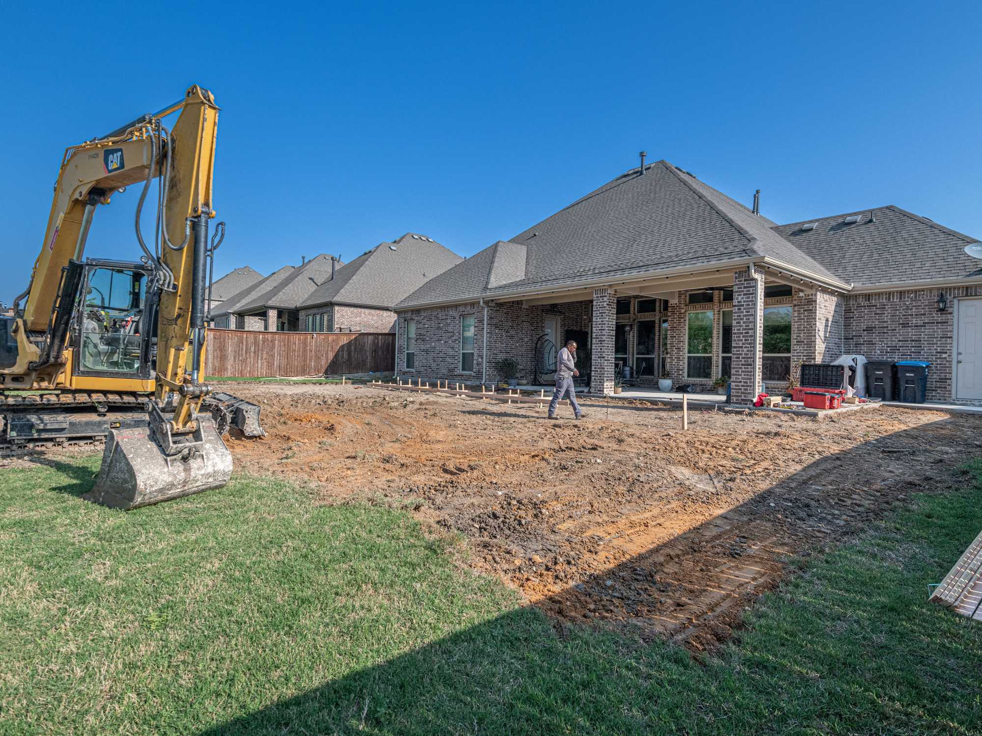New home construction