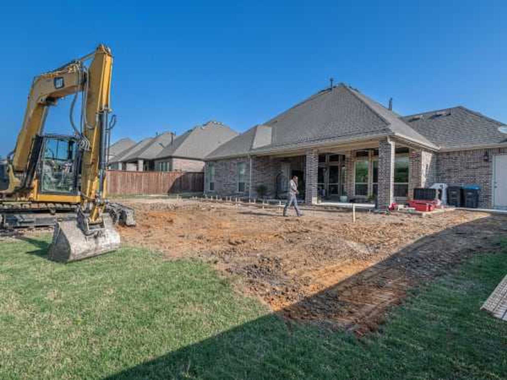 New home construction