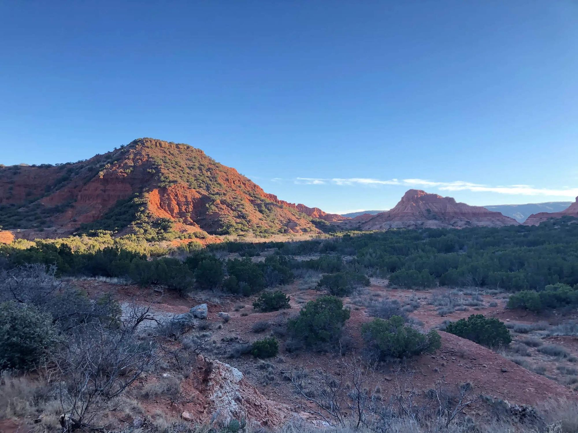 North Prong Primitive Campground in Caprock Canyons State Park