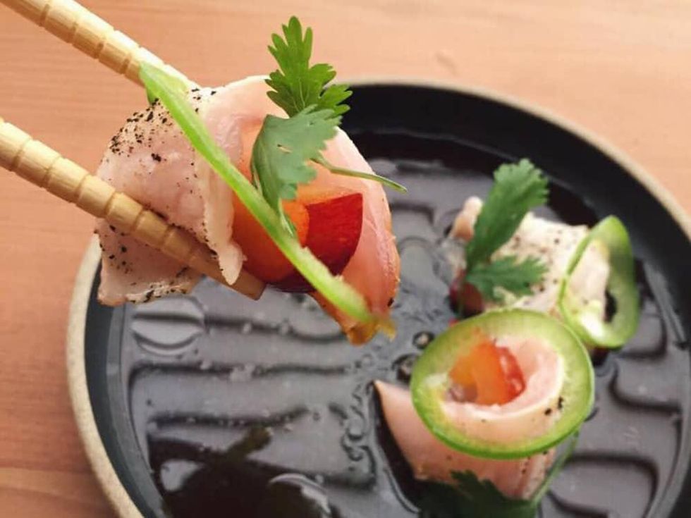 Otoko restaurant tuna sushi Yoshi Okai