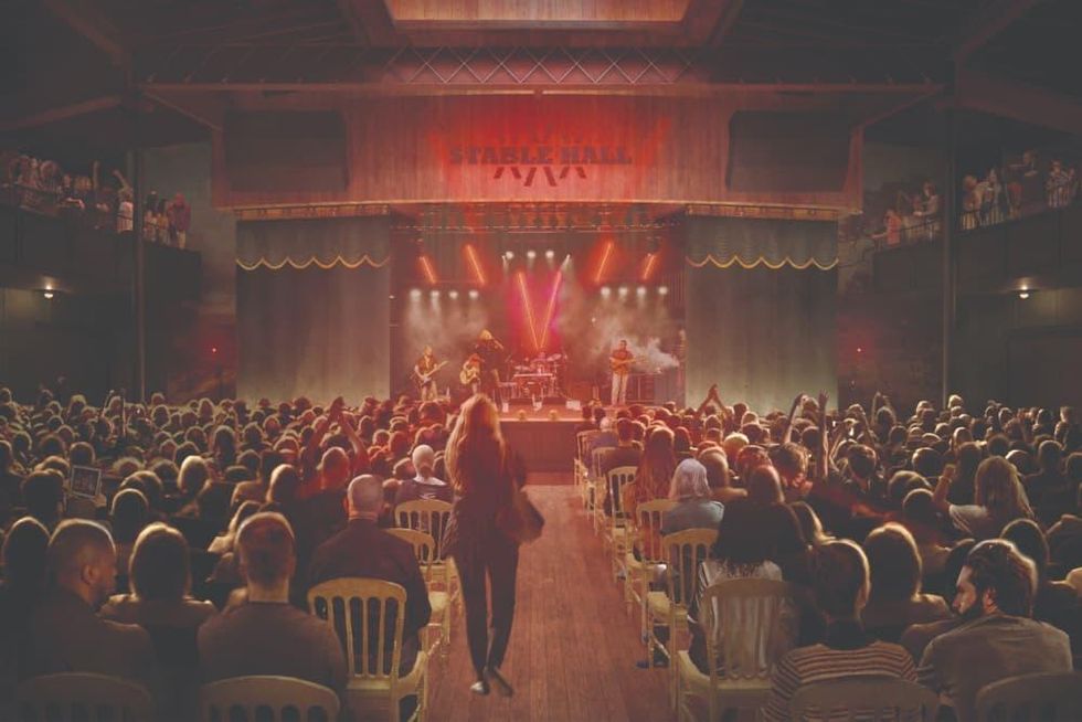 Pearl Stable Hall stage