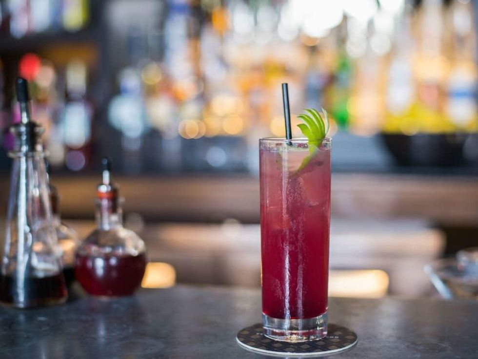 Peggy's on the Green Diablo cocktail