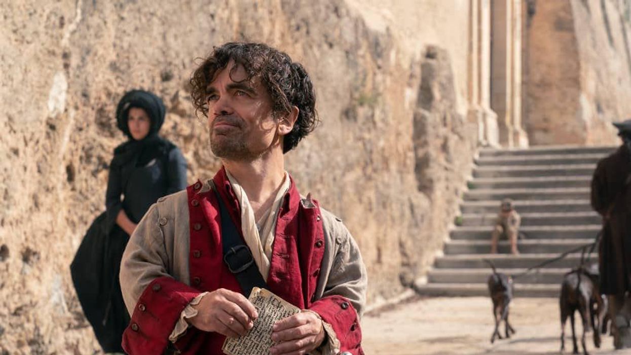 Peter Dinklage in Cyrano.