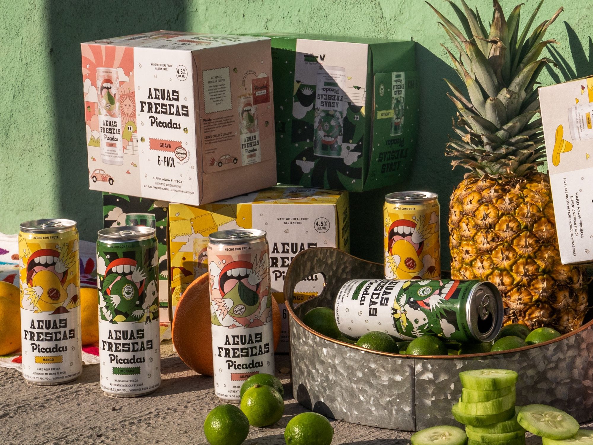 Picadas hard aguas frescas