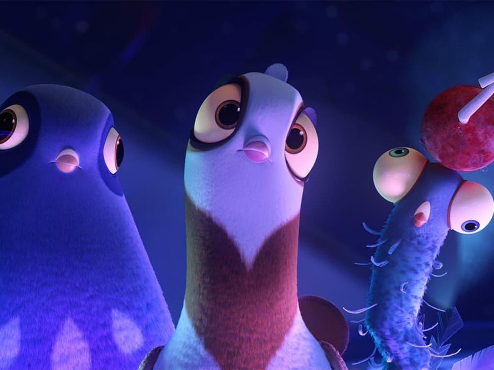 Pigeons in Spies in Disguise