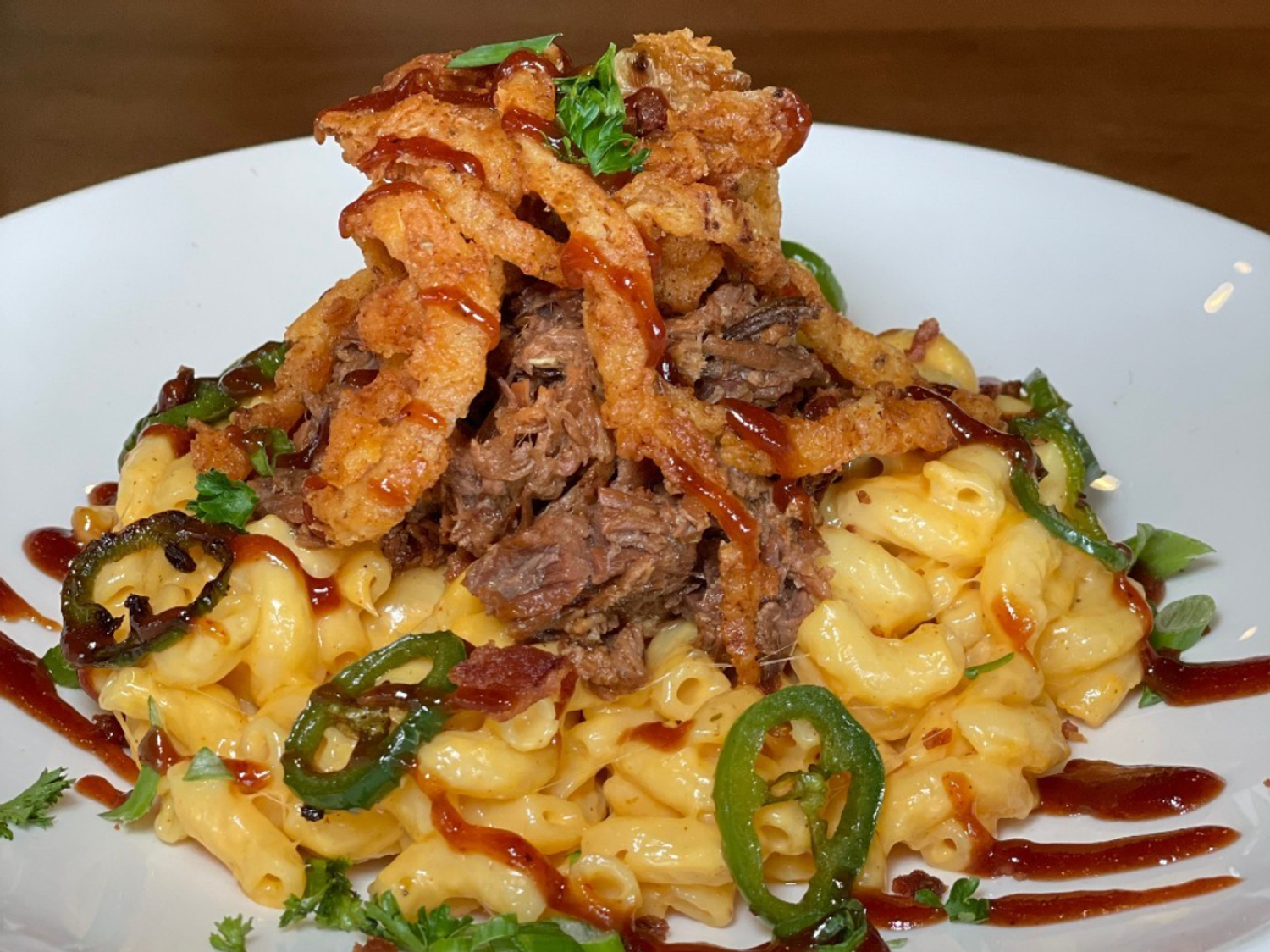 Pinstack mac and cheese