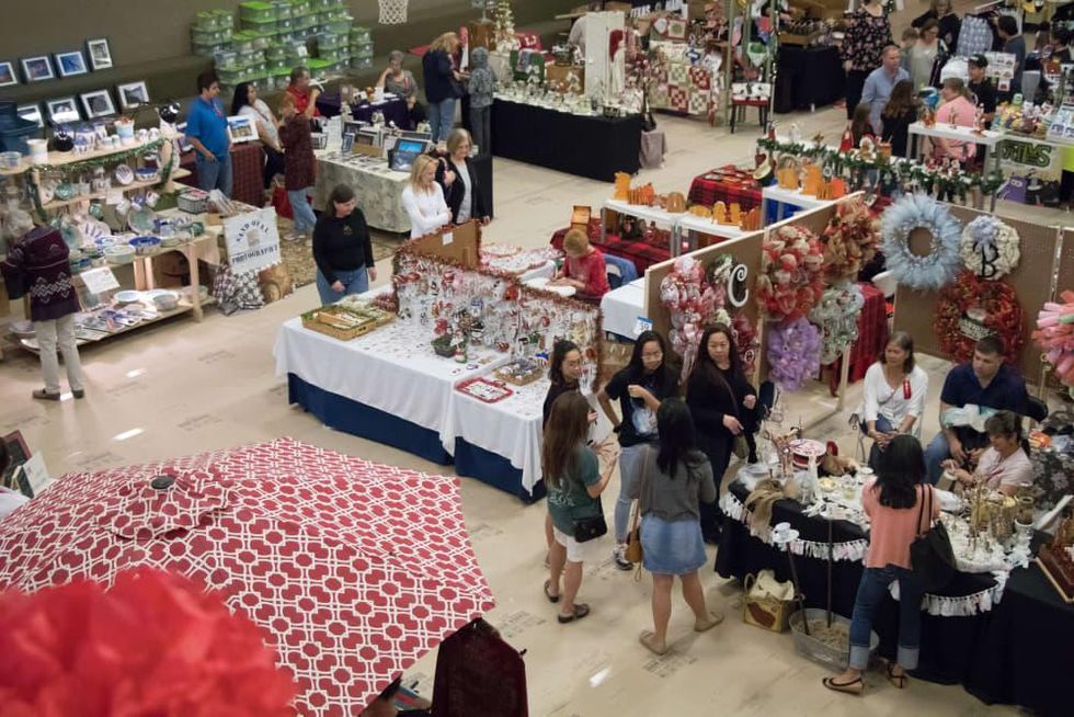 The Plano Christmas Market showcases handmade holiday gift items
